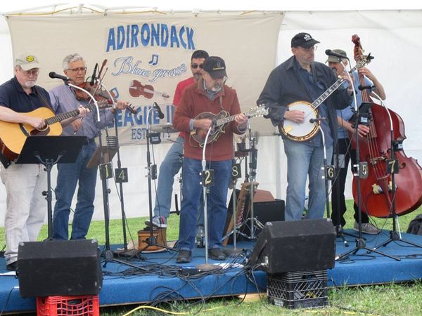 Here we are at the 2017 Adirondack Bluegrass League Roundup in Galway - an annual event to support the Bluegrass League. 