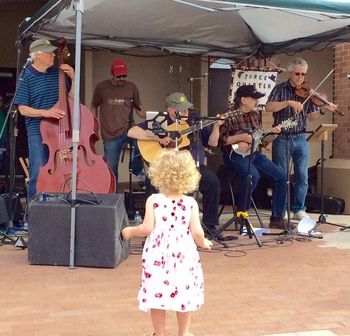 Rapt attention at the Riverspark Canal Festival, Waterford, May 2015
