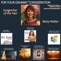 BETSY WALTER SONG SAMPLER - FYC Songwriter of the Year by Betsy Walter