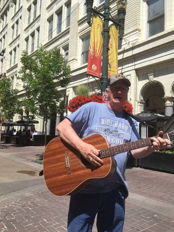 Busking on Stephan Ave Live Performances Program
