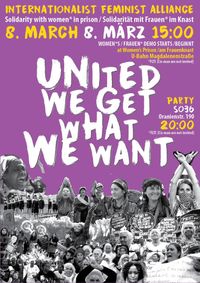 United We Get What We Want / 8th of March party