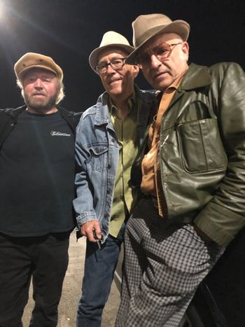 With Johnny Morgan and Ralph Carter, Tarzana, CA
