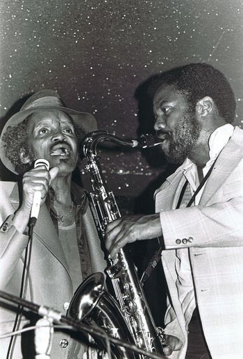 Percy Mayfield and Bobby Forte. No caption necessary. Photo by Mark Sarfati I believe.
