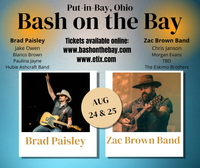 Bash on the Bay 5 featuring Brad Paisley, Jake Owen, The Hubie Ashcraft Band and more! 