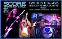 Donnie Miller and Rude Awakening @Score