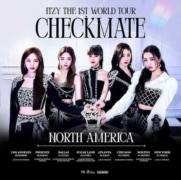 KPOP IN NYC - ITZY THE 1ST WORLD TOUR <CHECKMATE> IN NY