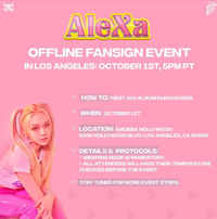 AlexA Offline Fan Sign Event - Los Angeles