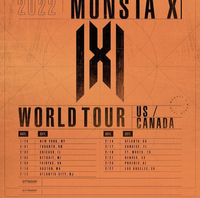 Monsta X 2022 World Tour U.S. x Canada