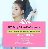 Ailee NFT Drop & Live Performance