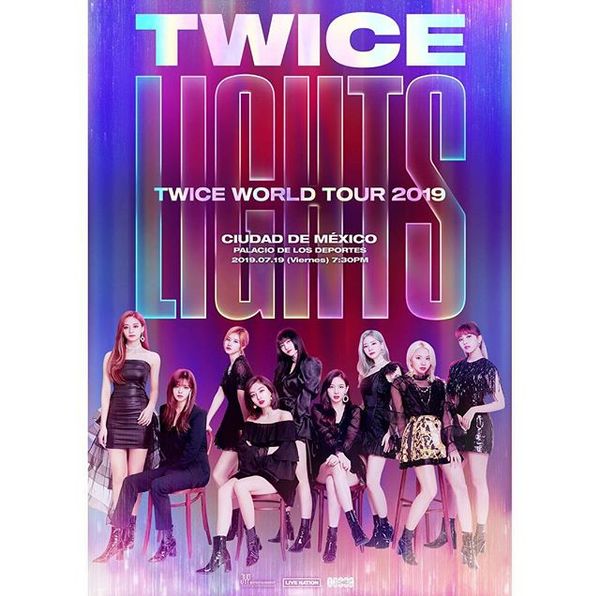 TWICE Lights Tour @ Palacio De Los Deportes - Jul 19, 2019