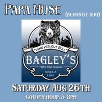 Papa Muse returns to Bagley’s Poplar Ridge Vineyards (solo Acoustic)