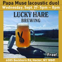 Papa Muse (duo) at Lucky Hare Brewing