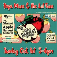 Papa Muse & the Lit Fuse at The 41st Annual Apple Harvest Festival downtown Ithaca