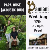 Papa Muse (acoustic Duo) at Damiani Wine Cellars