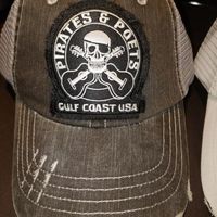 Black/Grey Pirates & Poets Hat