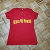 XL only fitted V-Neck Bless Up Hawaii red