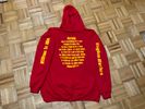 HOODIE 3X Bless Up Hawaii RED 