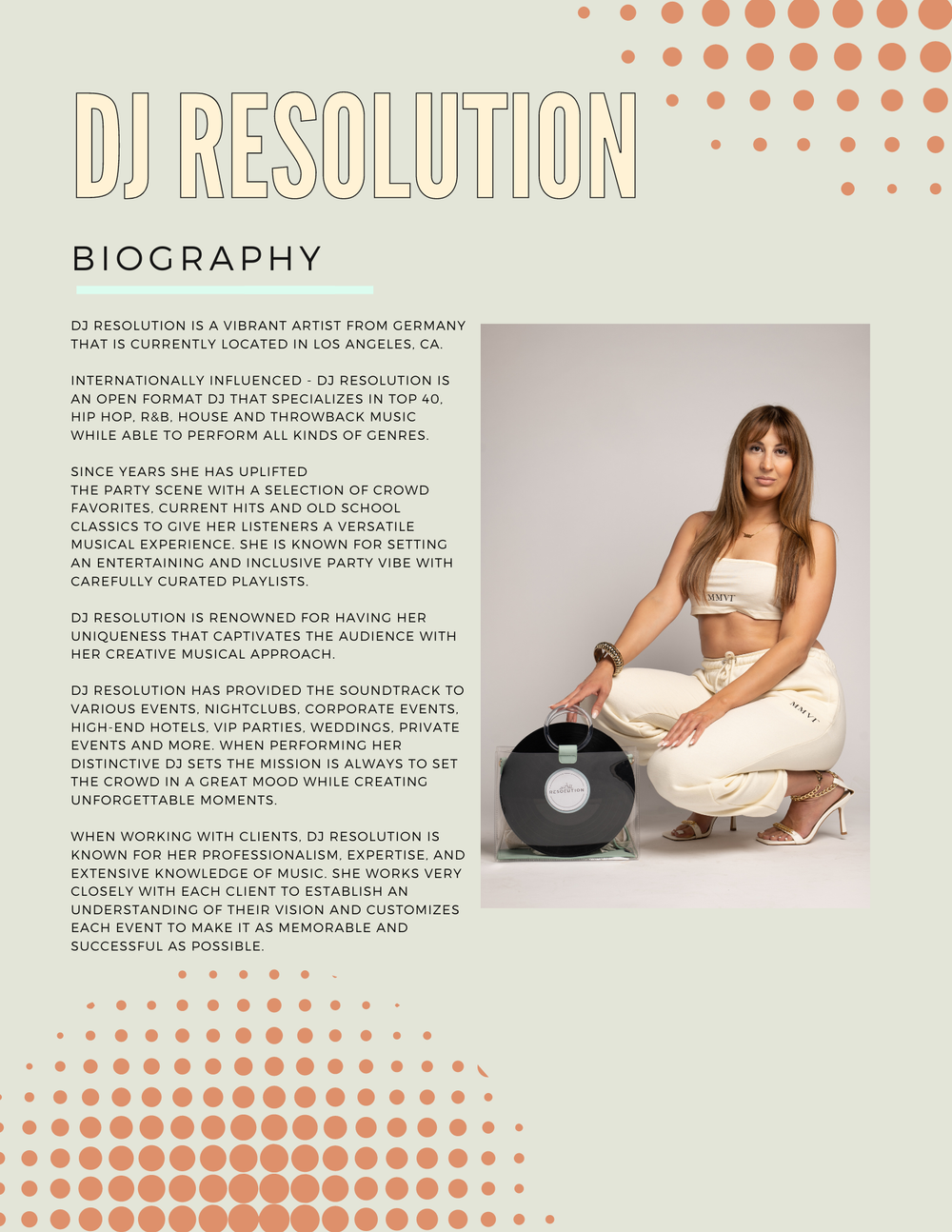 DJ Resolution, Female DJ, Los Angeles DJ, Wedding Dj