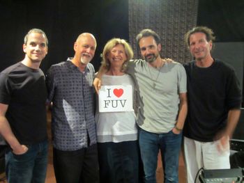 Recording at WFUV with Eugene Ruffolo and Jenai Huff
