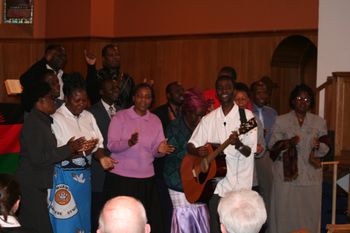 Leading Missionary Choir,Aberdeen Scotland 2005
