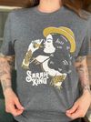 Charcoal Whisky Lady unisex tee