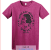 Not Worth the Whisky shirt - magenta (M only!)