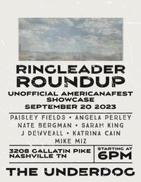 Ringleader Roundup Unofficial AmericanaFest Showcase