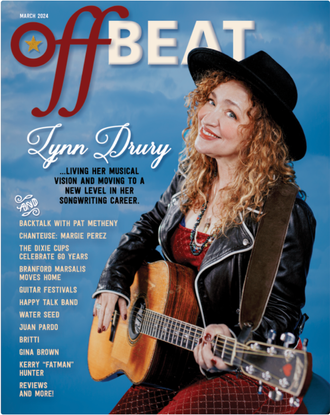 Lynn Drury Offbeat Magazine Cover article