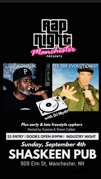 Fee The Evolutionist | Konflik | Rap Night Manchester