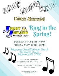 Jersey Jubilation Handbell Choir Ring in the Spring Concert