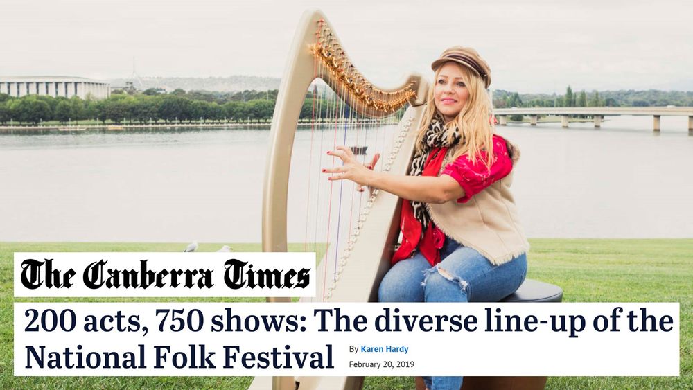 READ: 2019 National Folk Festival Program Launch | The Canberra Times | February 2019 [Print + Online]
