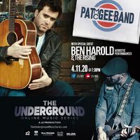 The Underground Music Series presents Pat McGee wsg Ben Harold (duo)