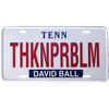 THKNPRBLM License Plate