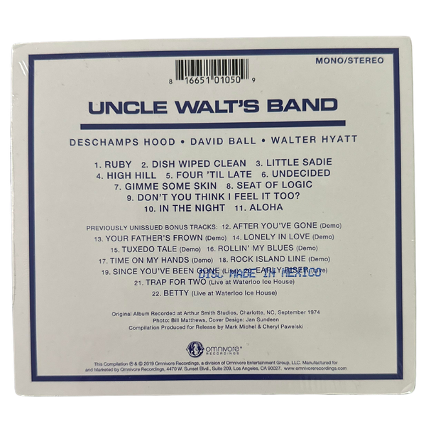 Uncle Walt's Band CD - David Ball
