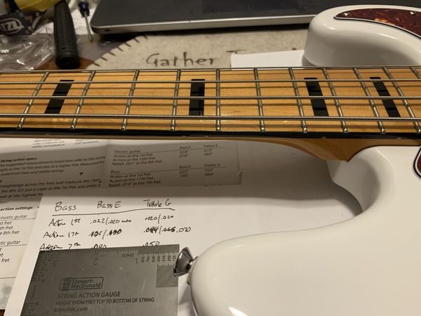 4-string Bass Guitar Setup
