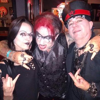 Brandi and Ash with Lilian Mortis
