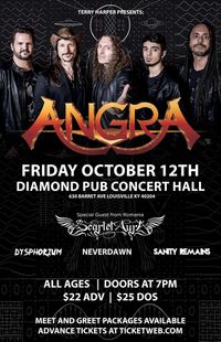 Angra/Scarlet Aura/Dysphorium/Neverdawn/Sanity Remains