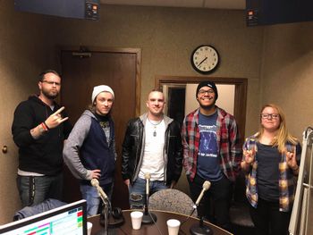 Always a good time hanging out with our friends at 99.7 The Blitz
