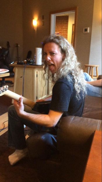 Tracking guitars for Just Business
