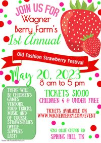 1st annual Strawberry Festival