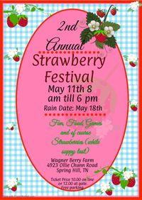 2nd Annual Strawberry Festival