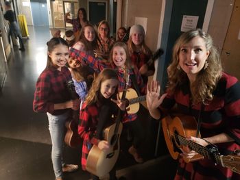 Backstage at the Stratford Festival
