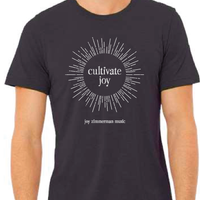 Cultivate Joy unisex t-shirt - black *Fan favorite*