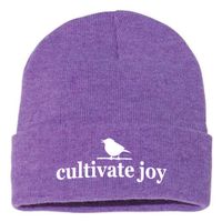 Beanie - Purple heather
