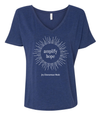 Limited Edition: Amplify Hope Women's Heather Navy Short Sleeve T-shirt