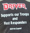 Adult XXL Black Driver T-Shirt