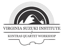 Kontras Quartet Chamber Music Workshop at the Virginia Suzuki Institute