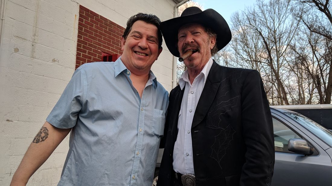 MP with Kinky Friedman
