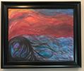 Painting Siren of the Sea Sunset 16 X20 SOLD