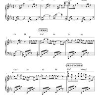 I Miss You - Czarina Piano Full Score